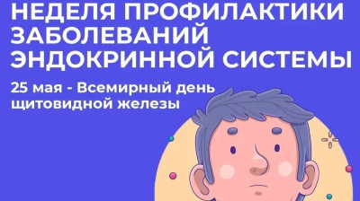 С 18 по 24 мая 2026 года в России проводится Неделя профилактики эндокринных заболеваний